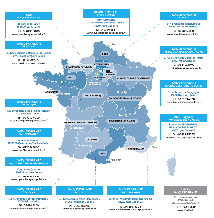 Une couverture totale du territoire