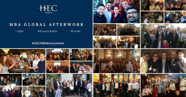Beirut Takes Part in the 2018 edition of HEC MBA Afterwork Drinks Global