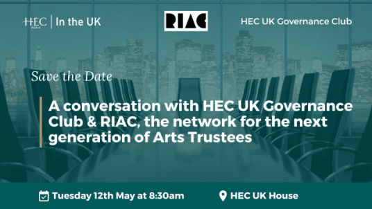 SAVE THE DATE - HEC UK Governance Club & RIAC 