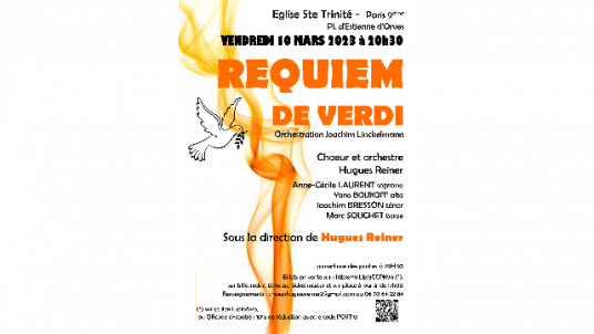 Requiem de Verdi - 10 Mars 2023