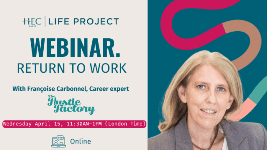 Webinar "Return to work" - April 15