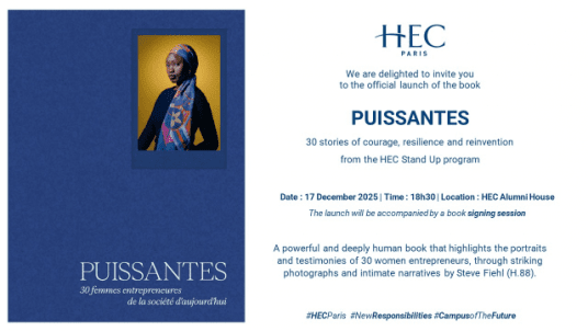 PUISSANTES : 30 histoires de courage, de résilience et de réinvention issues du programme HEC Stand Up