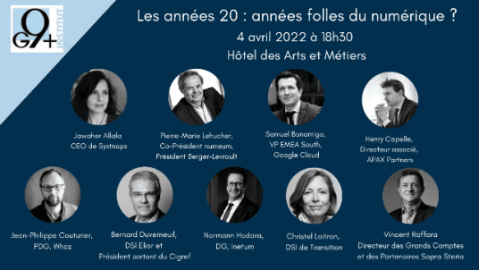 Les années '20 : années folles du numérique ?