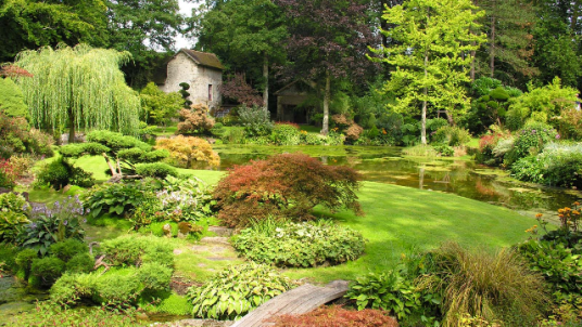 Les jardins de Courances, au delà du château un projet de transmission agricole