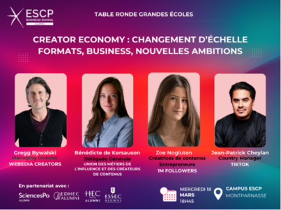 CREATOR ECONOMY : CHANGEMENT D’ÉCHELLE Formats, business, nouvelles ambitions