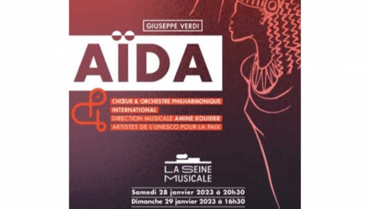 AïDA De Giuseppe Verdi - 28 et 29 Janvier 2023