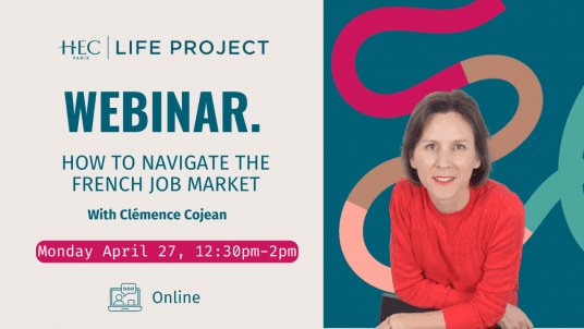 Webinar "How to navigate the French job market" - April 27