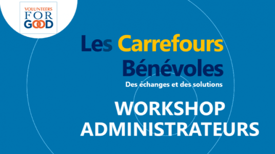 Workshop destiné aux ADMINISTRATEURS & futurs administrateurs d'Associations