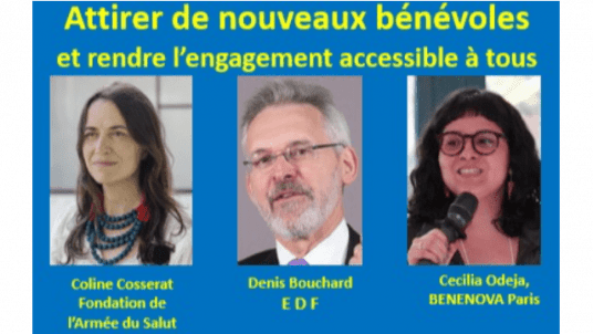 "Enjeux & Perspectives des Dirigeants d’Associations "-Attirer de nouveaux bénévoles