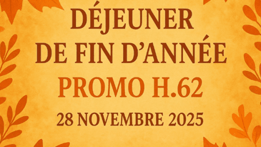 Déjeuner de fin d'année