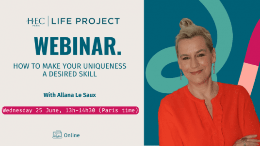 Webinar « How to make your uniqueness a desired skill » - 25 June