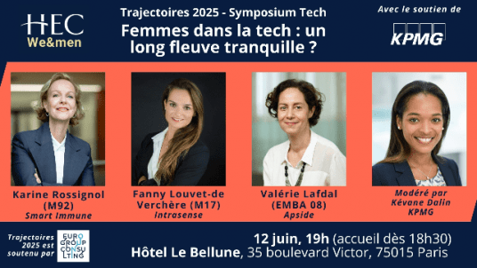 🎯 Trajectoires 2025 — Symposium #3: Women in Tech – A Smooth Ride?