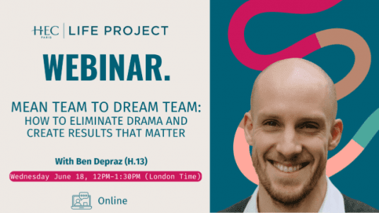 Webinar "Mean team to dream team: how to eliminate drama and create results that matter" - 18 June