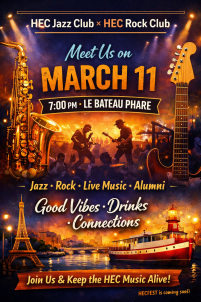 HEC Jazz Club × HEC Rock