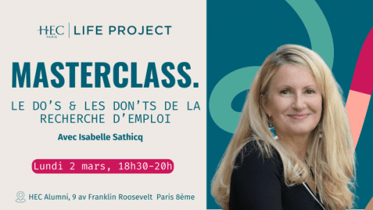 Masterclass "Les do's & don'ts de la recherche d'emploi" - 2 mars