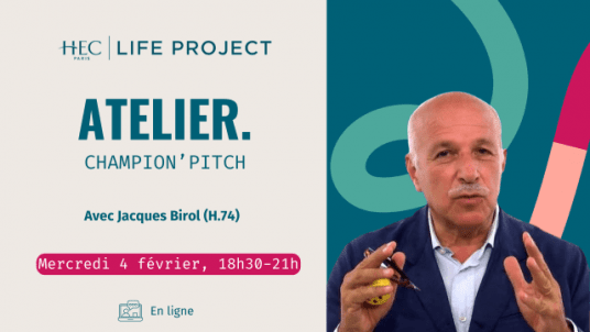 Atelier en ligne "Champion's Pitch" - 4 février