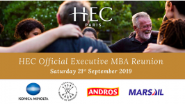 Official HEC Executive MBA Reunion 2019