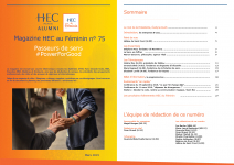 Magazine HEC Au Féminin 75