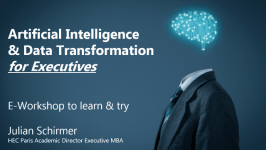 Exceptional online Workshop: Artificial Intelligence and Data Transformation for Executives 