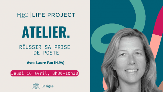 Atelier en ligne "Réussir sa prise de poste" - 16 avril