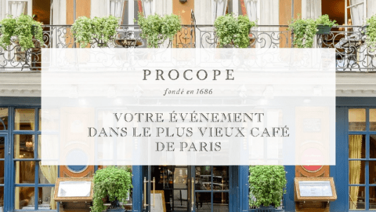 Déjeuner de promo au Procope le 6 octobre 2023 à 12h30