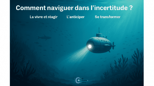 Conférence "Comment naviguer dans l'incertitude" avec Albert Meige, Ludovic Chaker et François Cazals 