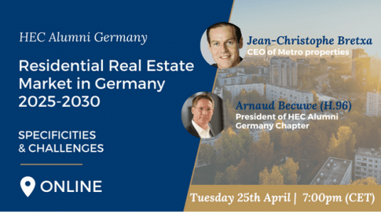 The Challenges of the residential real estate market in Germany with J-C Bretxa, CEO Metro Properties and A.Becuwe