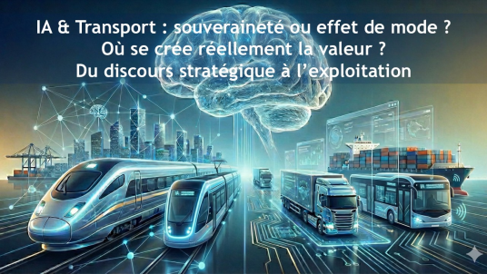 IA & Transports : souveraineté ou effet de mode ? Où se crée réellement la valeur ? Du discours stratégique à l’exploitation ?