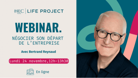 Webinar "Négocier son départ de l'entreprise" - 24 novembre