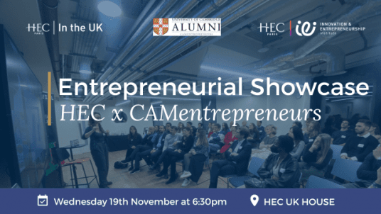 Entrepreneurial Showcase HEC x CAMentrepreneurs 