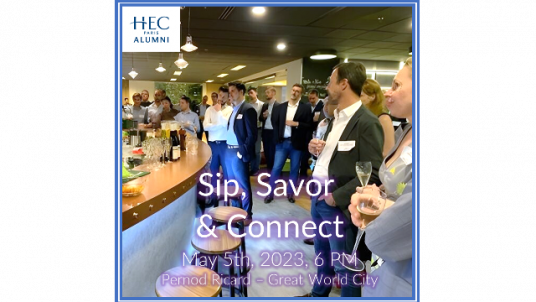 Sip, Savor, and Connect: Pernod Ricard Co-Organized HEC Alumni Gathering