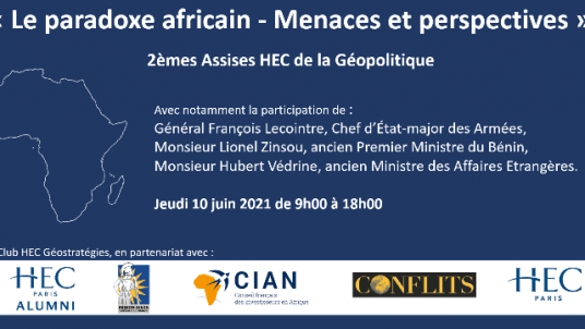 2èmes Assises HEC de la Géopolitique : « Le paradoxe africain – Menaces et perspectives »