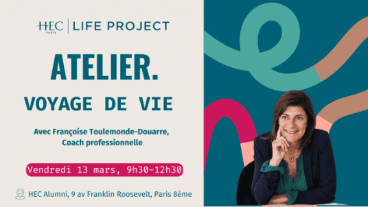 Atelier "Voyage de vie : redonner du sens à votre trajectoire professionnelle" - 13 mars