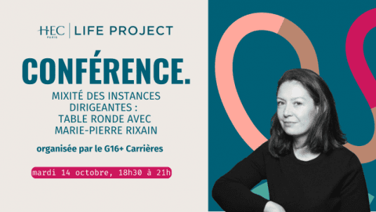 Conférence | Mixité des instances dirigeantes : état des lieux, actions engagées et défis persistants avec Marie-Pierre Rixain - 14 octobre