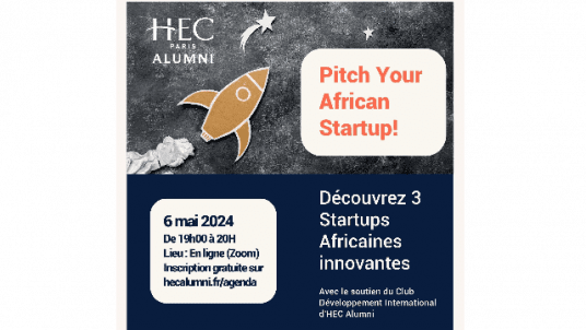 Event "Pitch your African startup" #1 - rencontre avec 3 entrepreneurs innovants