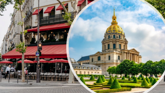 Dîner & visite des Invalides