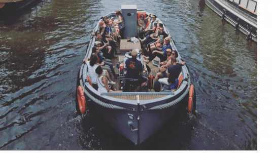 Back to school boat tour in Amsterdam - September 19th