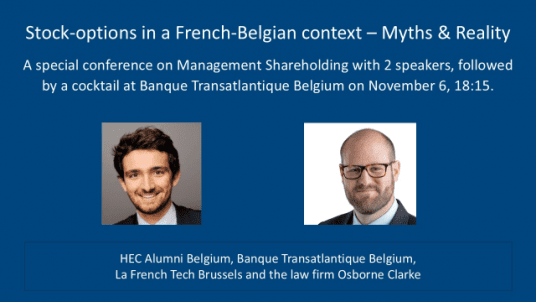 Stock-options in a French-Belgian context – Myths & Reality