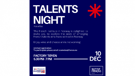 Year-end event organised by France Alumni - Institut Français de Norvège
