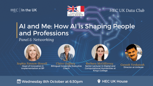 HEC UK Data Club: AI and Me: How AI is Shaping People and Professions