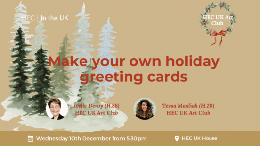 HEC UK Art Club Workshop: Make Your Own Holiday Greeting Cards
