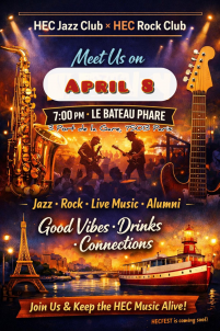 Soirée musicale : HEC Jazz Club x HEC Rock
