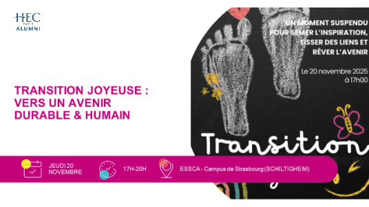 Transition Joyeuse : vers un avenir durable & humain