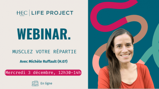 Webinar "Musclez votre répartie" - 3 décembre