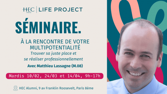 Séminaire (3 jours) : A la rencontre de votre multipotentialité 