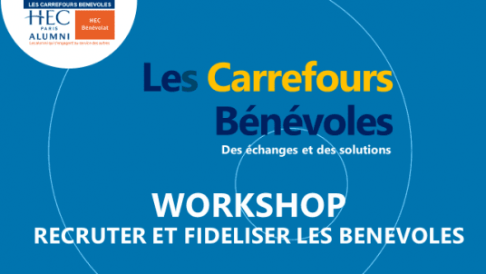 Recruter et motiver les bénévoles- Workshop "Echanges et Solutions", le 08 décembre 2025 -18h00-19h30